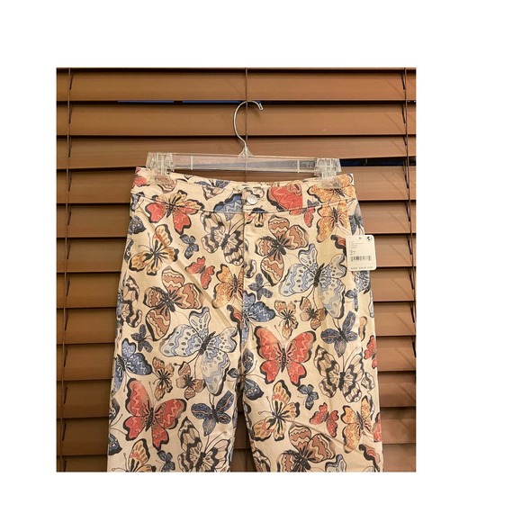 Free People’s Just Float on the Flare, Bright Combo Butterfly, size 27 - Picture 4 of 5